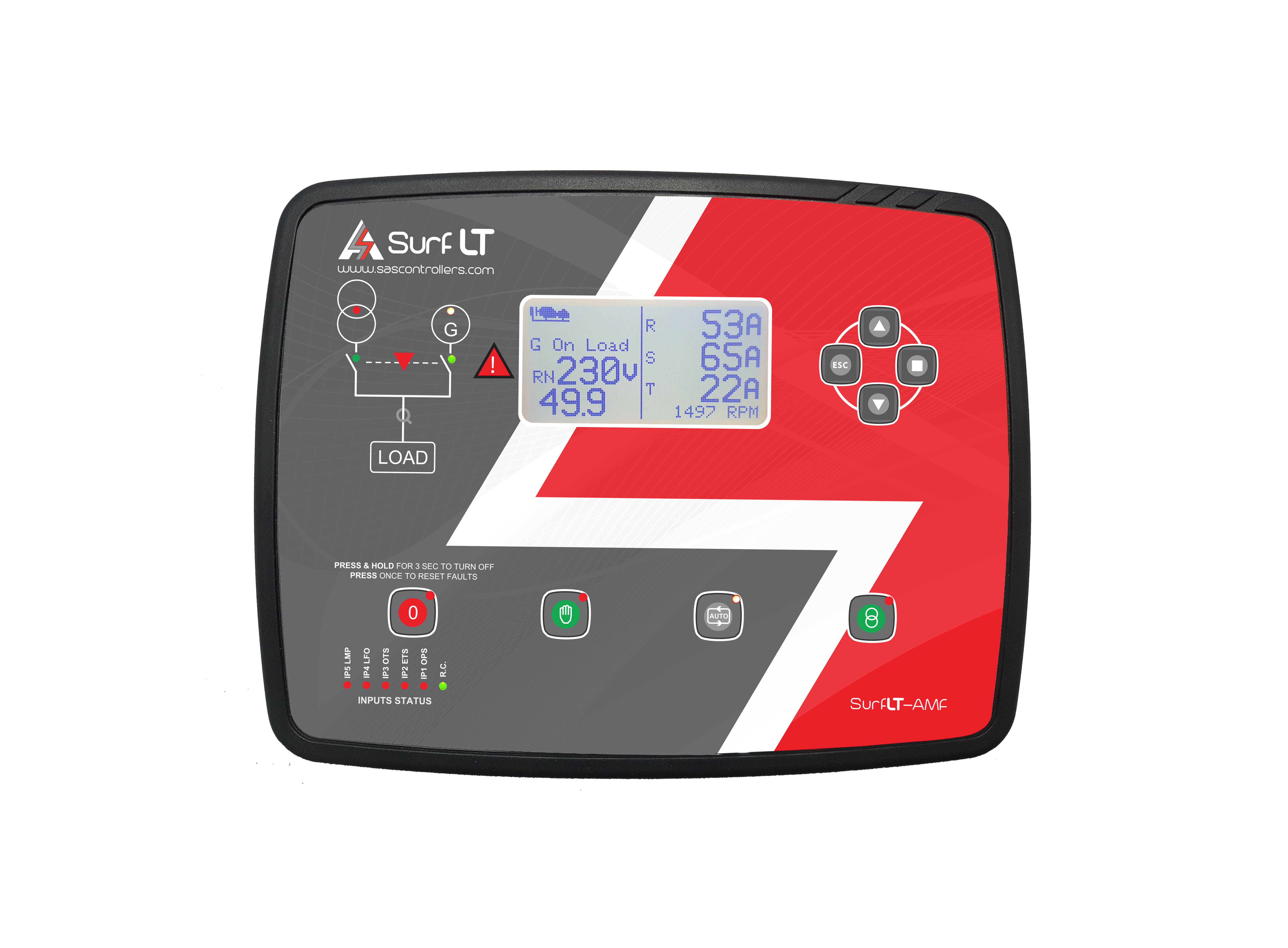 AUTOMATIC MAINS FAILURE- LITE VERSION AUTO/ AMF</br>SURF LT V1.0