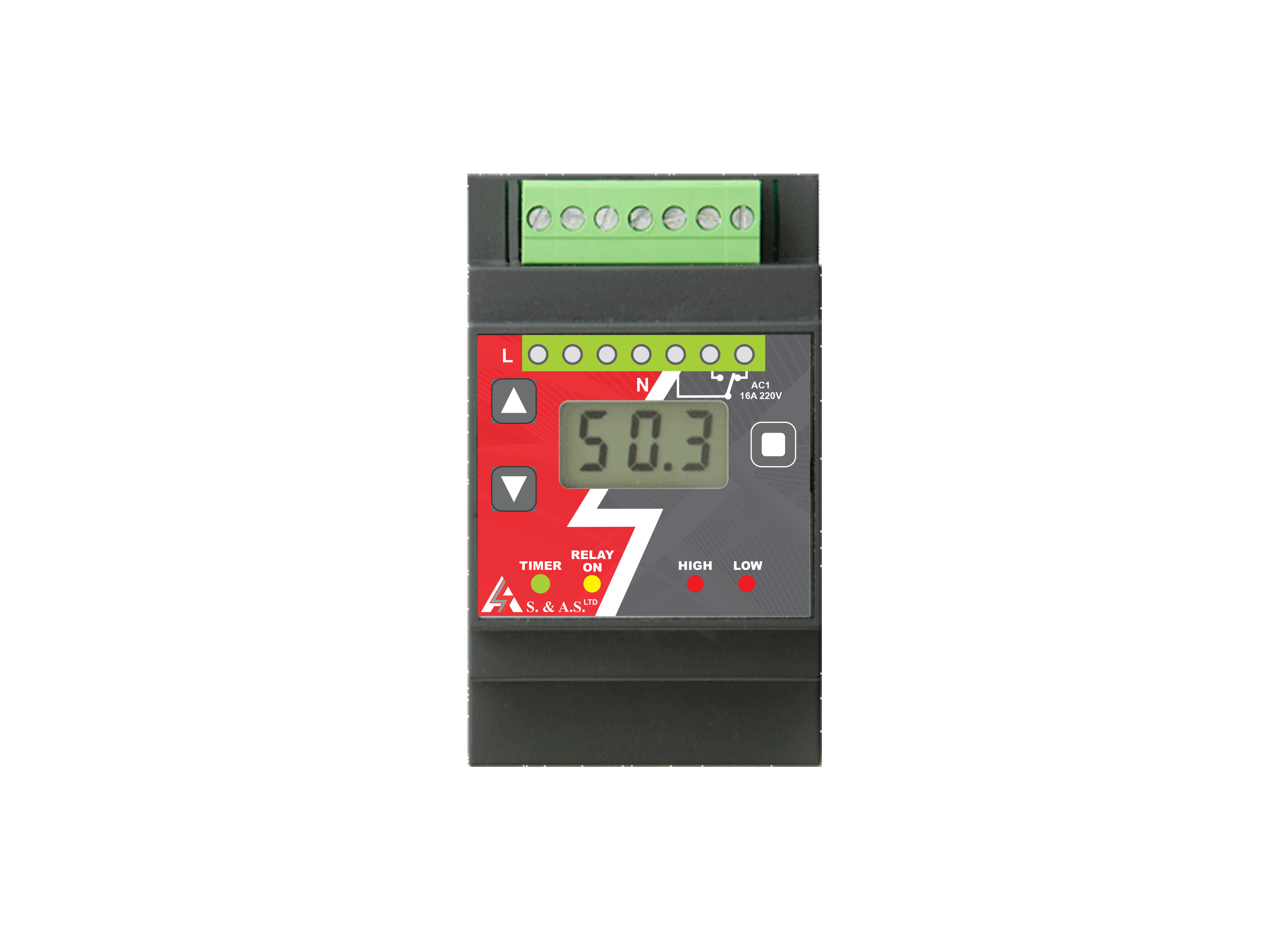 DIGITAL  FREQUENCY  RELAY</br>FRWD  V1.3