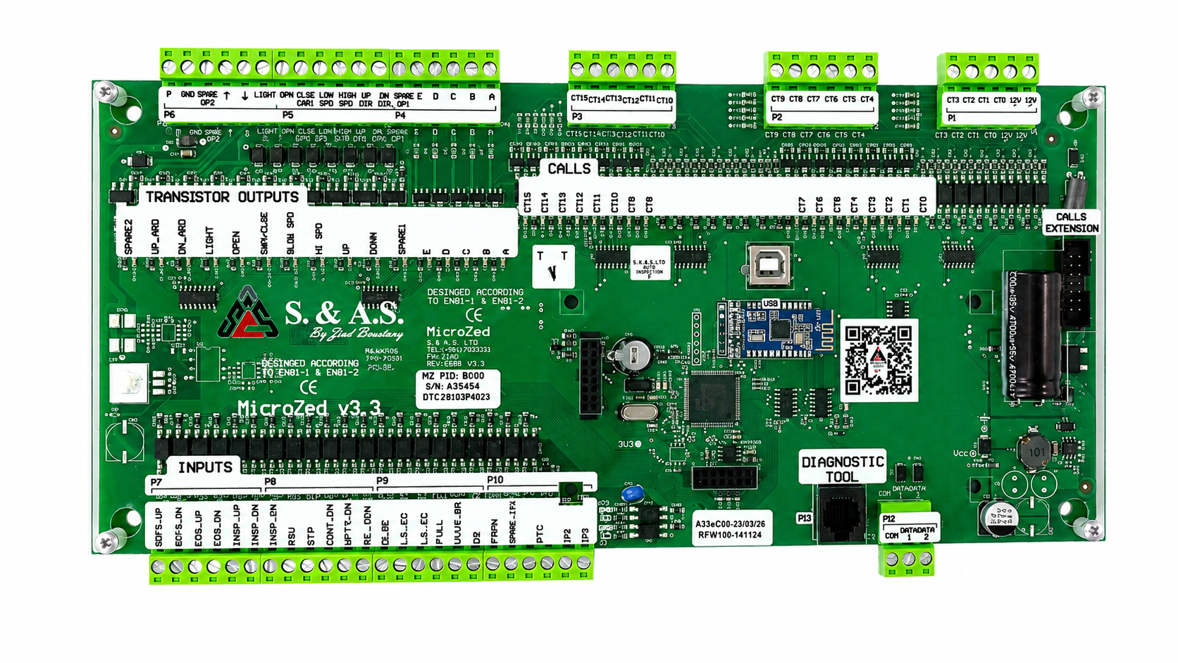 Microzed V3.3 With Bluetooth (Optional).