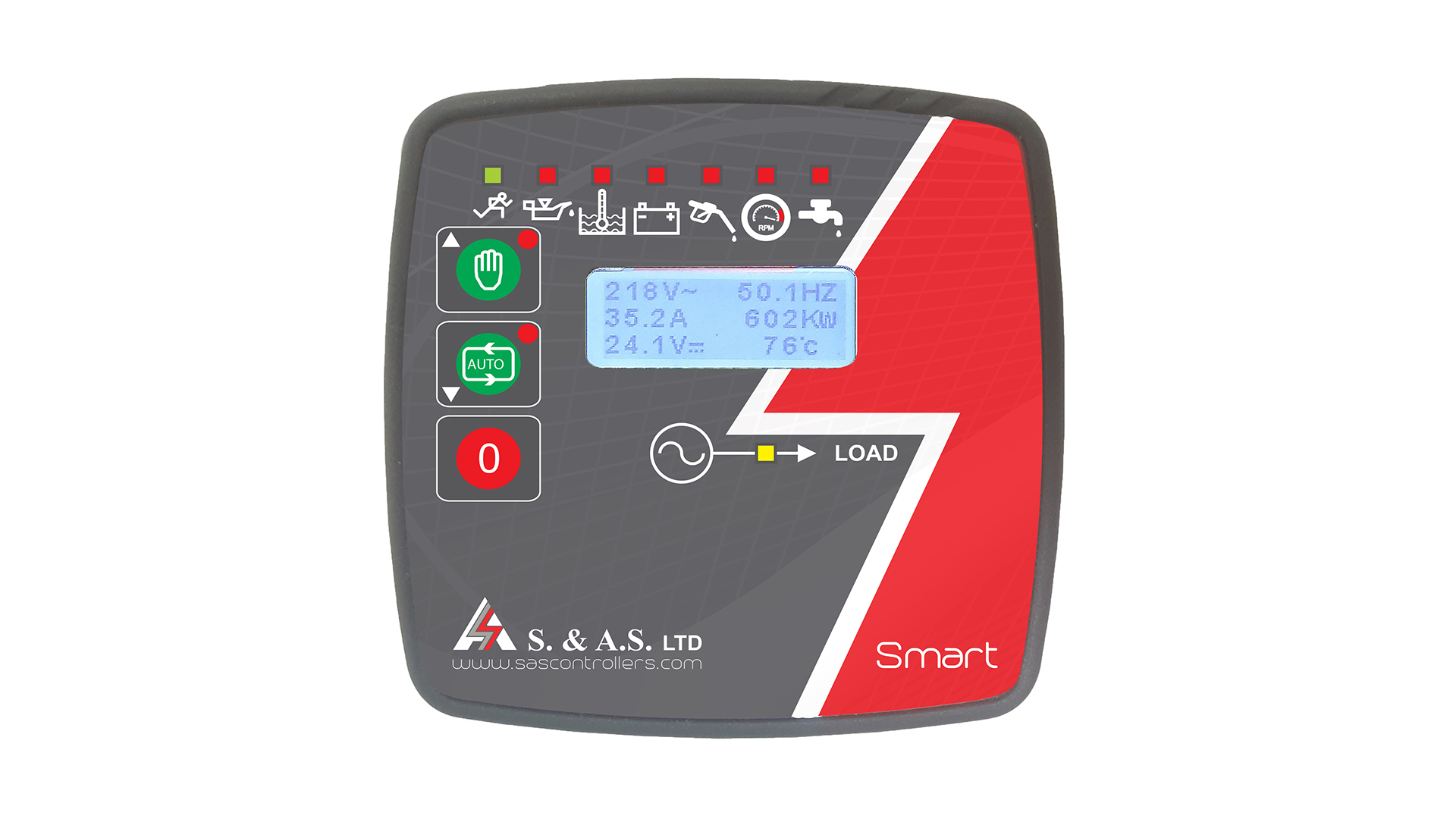 AUTO START WITH VOLTAGE, FREQ AND CURRENT SMART/GT
