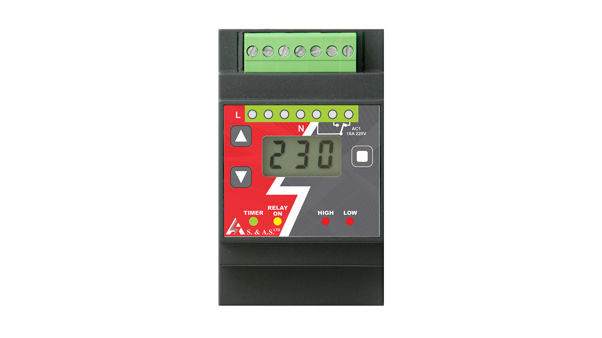 DIGITAL SINGLE PHASE VOLTAGE RELAY SPHD V1.3