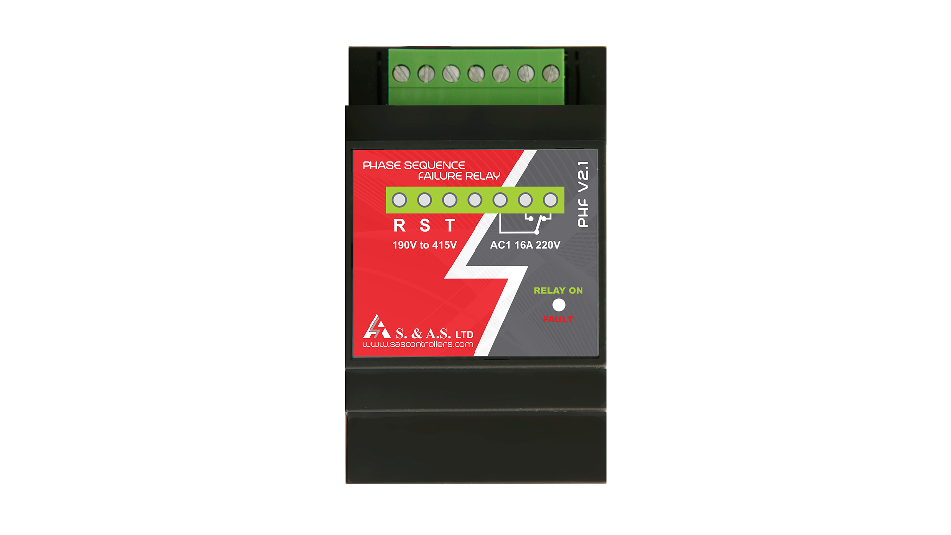 PHASE SEQUENCE / FAILURE RELAY PHF V2.1